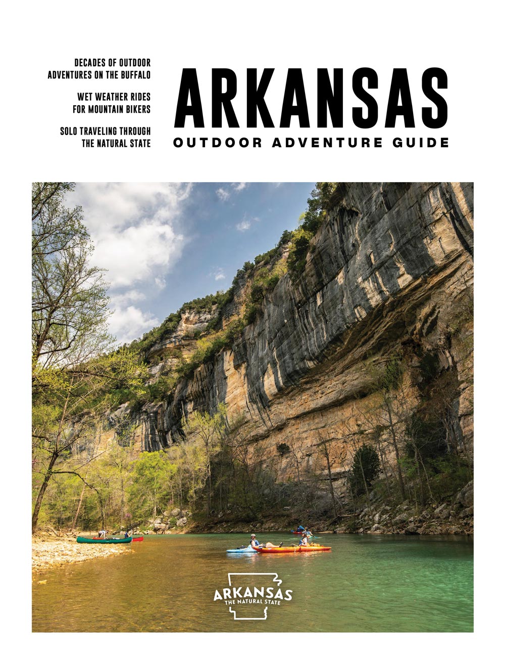 2022 Arkansas Outdoor Adventure Guide cover
